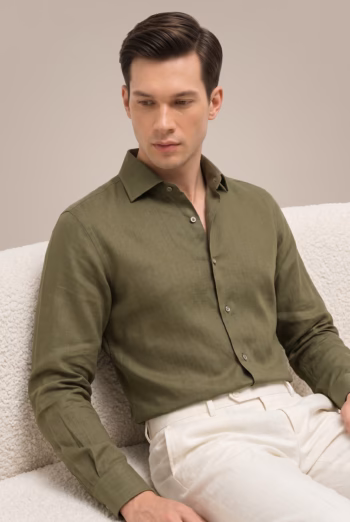 olive linen
