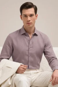 man-wearing-derris-linen-shirt-burgoyne-fabric (2)-1