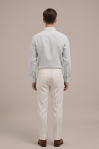 man-wearing-derris-shirt-burgoyne-fabric
